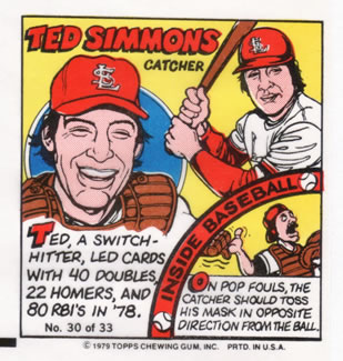 1979 Topps Comics       030      Ted Simmons